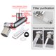 thumbnail image 2 of Extensor de grifo giratorio universal, paquete de 2, extensor de grifo giratorio de 1080 grados para fregadero de cocina, baño, con 2 modos de salida de agua, brazo robótico, adaptador de grifo con bo, 2 of 8