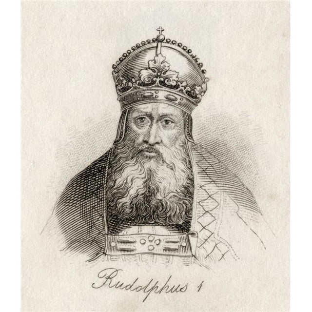 Posterazzi DPI1856810LARGE Rudolf I of Germany Poster Print, Large - 26 x 30