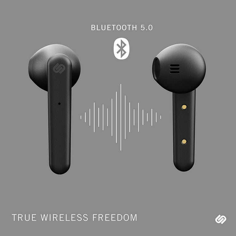 Urbanista Stockholm True Wireless Earbuds 14h Playtime Bluetooth 5.0 With Charging Case Touch Controls Dual Mic Earphones Compatible With Android And