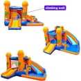 thumbnail image 6 of Arlopu Inflatable Bounce House Water Slide with Blower, Outdoor Backyard Jumping Castle Inflatable Play Water Park with Splash Pool for Kids 2-8 Years, 6 of 10