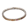 thumbnail image 3 of VRJewels 925 Sterling Silver Multi Tourmaline Gemstone Tennis Bracelet for Grandma Gift, 3 of 5