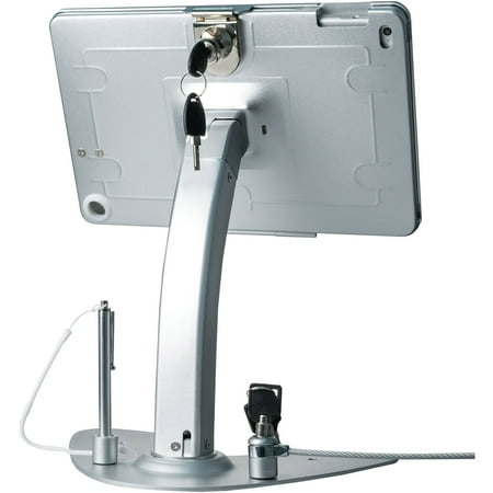 CTA - Security Kiosk Mount for Apple iPad Air iPad with Retina display (4th gen.) and iPad mini - Silver
