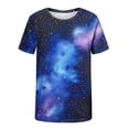 thumbnail image 3 of HomeDM Mens Crew Neck T Shirts Casual Graphic Tees Summer Short Sleeve Casual Pullover Shirt, Size 3XL, 3 of 5