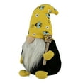 thumbnail image 3 of Northlight 10" Bumblebee Daisy Springtime Gnome with Honey Dipper, 3 of 5