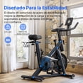thumbnail image 4 of MERACH Bicicleta de Ejercicio Bicicleta Estática Doméstica Magnética con Aplicación Gratuita Bicicleta de Ciclismo de Interior Silenciosa con Mancuernas con Capacidad de Peso de 300 Libras, 4 of 8