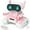 Pink, variant on Rechargeable RC Robot Remote Toy,Intelligent 2.4G Control Robot Toy,Walking Dancing Music Light Toy, Educational Interactive Robot Toy,Hand Eye Coordination Development Toy,USB Charging Robot Toy