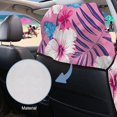 thumbnail image 5 of Garronmavis Tropical Hibiscus Print Front Car Seat Towel Cover 1 PC Stain Resistant Easy Installation Universal Fit Breathable Car Seat Protector for Cars SUVs Trucks Sedans Vans, 5 of 9