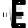 thumbnail image 1 of 12 Inch Modern Metal House Numbers, Metal Letter, Black Door Number, Metal Mailbox Numbers and Letters, Metal House Address Letters and Numbers for Outside Signs (E), 1 of 8