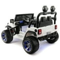 thumbnail image 5 of Trail Explorer 24V Kids Ride On Truck With Parental Control Remote, LED Foam Wheels, MP3 + Wireless Music Streaming, Vegan Leather Seats, 5 of 11