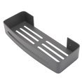 thumbnail image 1 of Bathroom Shower Shelf, Space Aluminum Wall Mount Organizer, Rustproof Minimalist Design, Storage Shelf with Hooks for Easy Hanging, Various Bathroom Decor Styles, 1 of 8