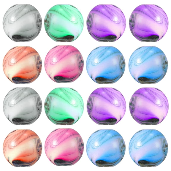 100 Pcs Assorted Color Resin Beads for Jewelry Making, Craft Spacer Beads with Stringing Holes, Bracelet Necklace Supplies