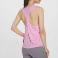 thumbnail image 2 of YAYUBA Workout Tops Women's Sleeveless I Shaped Candy Colored Loose And Breathable Running Yoga And Fitness Wear Sleeveless Gym Clothes, 2 of 6
