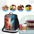thumbnail image 4 of Lsque Red And Blue Sky Dragon Lunch Bag Lunch Box for Women Men Reusable Insulated Lunch Tote Bag,Leakproof Thermal Cooler Sack Food Handbags Case High Capacity, 4 of 9
