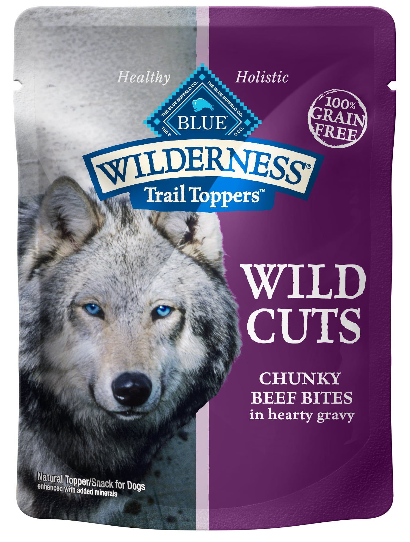Blue Buffalo Wilderness Trail Toppers Wild Cuts High Protein Grain Free