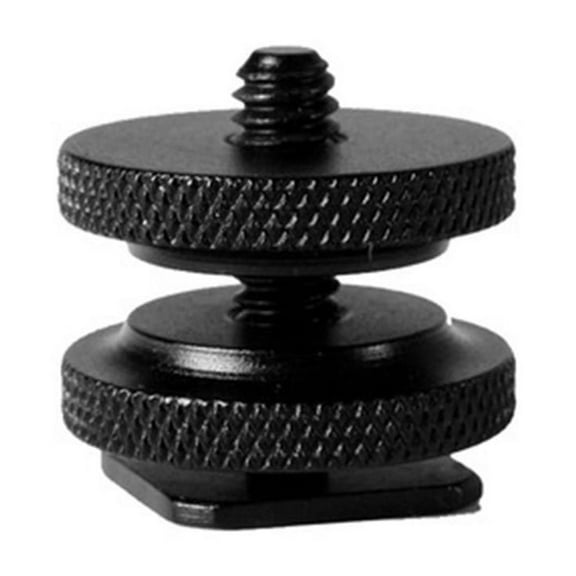 Camera Hot Shoe Mount Adapter 1/4 Screw Hot Shoe Adapter Flash Shoe Mount