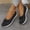 Black, variant on KEVCHE Womens Casual Knit Breathable Mesh Shoes for Everyday Wear, Lightweight Slip-On Walking Sneakers with Cushioned Insole, Comfortable Athletic Casual Footwear