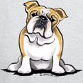 thumbnail image 3 of CafePress - Cute English Bulldog Zip Hoodie - Zip Hoodie, Classic Hooded Sweatshirt with Metal Zipper, 3 of 4