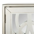 thumbnail image 5 of SAFAVIEH Ashlynn Rustic Geometric 2 Door Chest, Silver, 5 of 8
