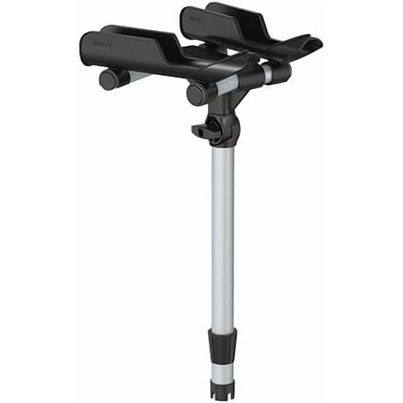 SEAFLO 2-Rod Fishing Rod Holder – Marine-Grade Polypropylene and Aluminum | UV-Resistant, Adjustable, Compact Rod Rack for Boats, Kayaks, and Docks