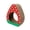 Red Strawberry, variant on Kitty City Durable Strawberry Corrugated Cardbaord Cat Scratching Pad,O/S