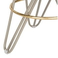 thumbnail image 7 of SAFAVIEH Lorna Mid-Century Retro Gold Leaf Counter Stool, Beige, 7 of 7