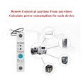 thumbnail image 4 of 1P eWelink Single phase Din rail WIFI Smart Energy Meter Power Consumption kWh Meter wattmeter with Alexa for Smart home ,Easy to Install, 4 of 6