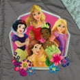thumbnail image 2 of Disney Princess Minnie Mouse 3-Pc Set for Girls, Cinderella, Snow White, Jasmine, and More Zip-Up Hoodie, T-Shirt, Pants Set (Size 5-6), 2 of 12