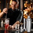 thumbnail image 4 of Ensemble de Cocktail 750ml, Ensemble de Cocktail en Acier Inoxydable 8 Pcs Shaker, Mixeur, Accessoires de Barman Professionnel, 4 of 5