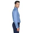 thumbnail image 3 of Devon & Jones D630 Men's Crown Collection Oxford Woven Dress Shirt-Light Blue-2XL, 3 of 3