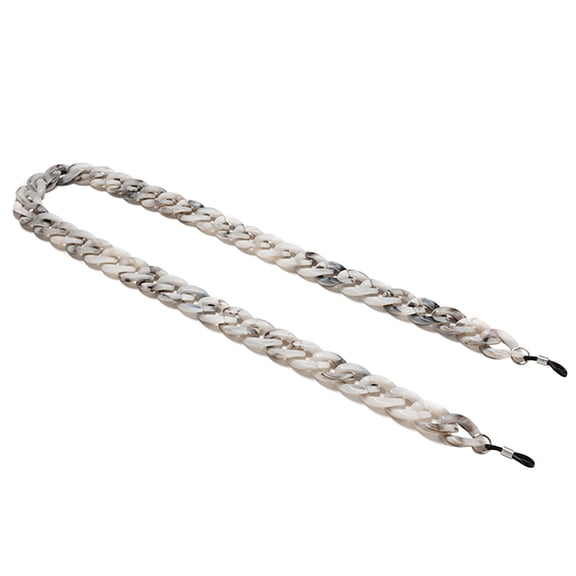 LSONABXA Grey Eyewear Chains & Lanyards for Women Under $5 Chain Eyeglass Chains and Cords for Women Sunglasses Holder Strap Lanyards Male Eyewear Chains