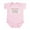Petal Pink, variant on CafePress - Nurse (Like My Mommy) Infant Bodysuit - Baby Light Bodysuit, Size Newborn - 24 Months