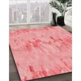 thumbnail image 2 of Ahgly Company Indoor Rectangle Patterned Pastel Pink Area Rugs, 2' x 4', 2 of 6