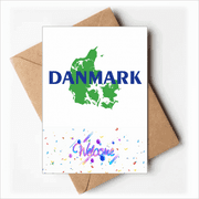 fairy tales euan maps denmark Welcome Back Greeting Cards Envelopes Blank