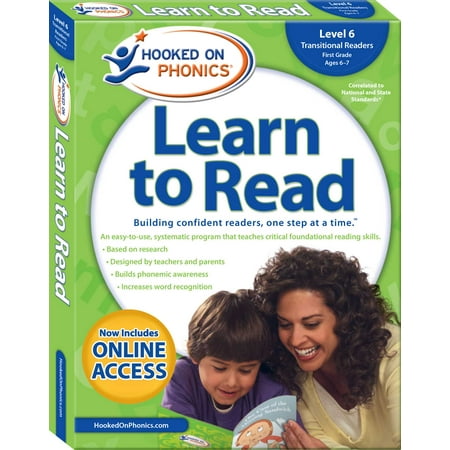 Hooked on Phonics Learn to Read - Level 6 : Transitional Readers (First Grade | Ages (Best Level 6 Xyz)