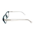 thumbnail image 2 of eyebobs Smokin Unisex Premium Readers, Blue Marbled Front With Clear Crystal Temples 0.75 Magnification, 2 of 4