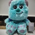 thumbnail image 3 of Monsters University - Peluche de 25 cm sentado, muñeco de peluche de Sulley Sullivan, regalo para niños, 3 of 5