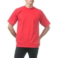 thumbnail image 3 of Pro Club Men's Heavyweight Cotton Short Sleeve Crew Neck T-Shirt PROCLUB, 3 of 5