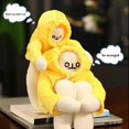 thumbnail image 4 of Juguete Bob Crisis de la mediana edad, nuevo juguete de peluche Banana Man 2024, muñeco de peluche con imán, divertido muñeco Banana Man, 36, amarillo, 4 of 5
