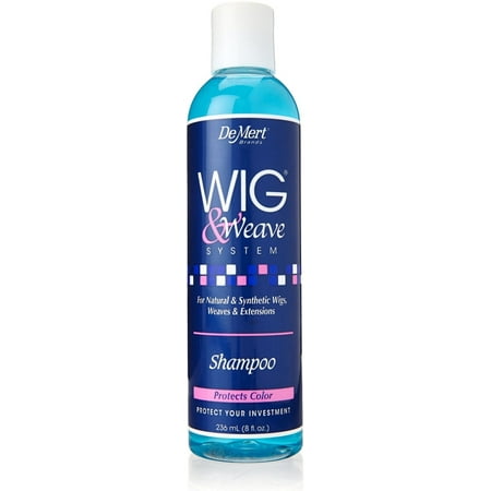 Wig & Weave System Shampoo for Natural and Synthetic Hair, Wig Shampoo, 8