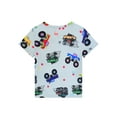 thumbnail image 5 of WIBACKER 1-12Y Kids Boys Pajamas Set Little Boy Short Sleeve Tops and Pants 2 Piece Pjs Boys Sleepwear Cars Jammies, 5 of 14