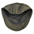 thumbnail image 4 of stetson men's weathered leather ivy cap, brown, medium, 4 of 4