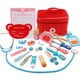 thumbnail image 4 of Juego de juguetes de madera para niños pequeños, kit médico, estetoscopio, herramientas para bebés de 3 años y 5 años, 4 of 6