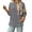 Grey, variant on Duoif Womens Sweatshirt Women's Oversized Crew Neck Sweatshirt - Loose Top with Side Slit Sweatshirt for Women Beige L
