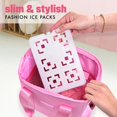 thumbnail image 3 of Packs de Hielo Fit & Fresh Cool Coolers Fashion Hielo 2 Paquetes XL, 3 of 9