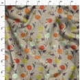 thumbnail image 3 of Soimoi Brown Fabric - By the Yard - 54 Inch Wide - Florals Print Fabric - Elegant and Timeless Patterns for Fashion and Home Decor Printed Fabric, 3 of 6