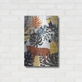 thumbnail image 3 of Luxe Metal Art 'Jungle Jumble II' by Victoria Barnes, Metal Wall Art, 16"x24", 3 of 9
