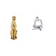 thumbnail image 1 of Figura de guepardo,Figura de guepardo dorado,adorno de escritorio moderno,Figura de pensador abstracto,Estatua de pensador abstracto,decoración para el hogar,Figura humana decorativa para, 1 of 8