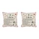 thumbnail image 1 of Matsuzay Funda de almohada de fibra cuadrada, funda de almohada con letras, funda de cojín de sofá lavable, papá a hijo Type1 NO1, 1 of 6