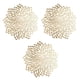 thumbnail image 1 of Decoraciones de plástico para mesa de comedor, tapetes para platos de boda, fiestas navideñas, 1 of 5