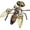 C, variant on Steampunk Mechanical Bumblebee 3D Metal Brass Model Puzzle Kit for AdultsD